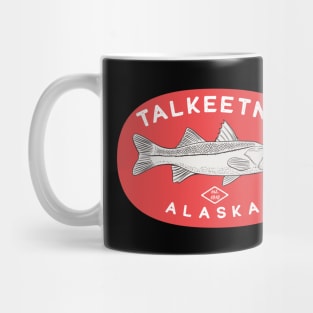 Talkeetna Alaska Fishing Mug